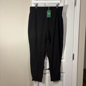 Halara Women's Black High Waisted Full Length Jogger XXL / 1X NWT